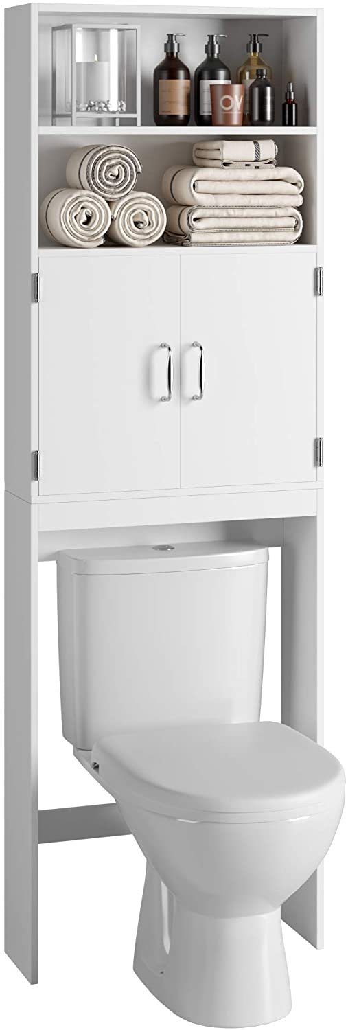 HOMECHO Badregal, Toilettenregal mit Türen und Ablagen  Waschmaschinenüberbau 195 x 63 x 20cm online kaufen | OTTO