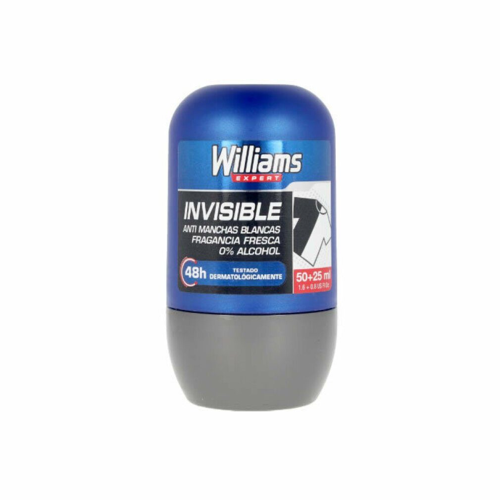 Williams Deo-Zerstäuber INVISIBLE 48H deo roll-on ml 75