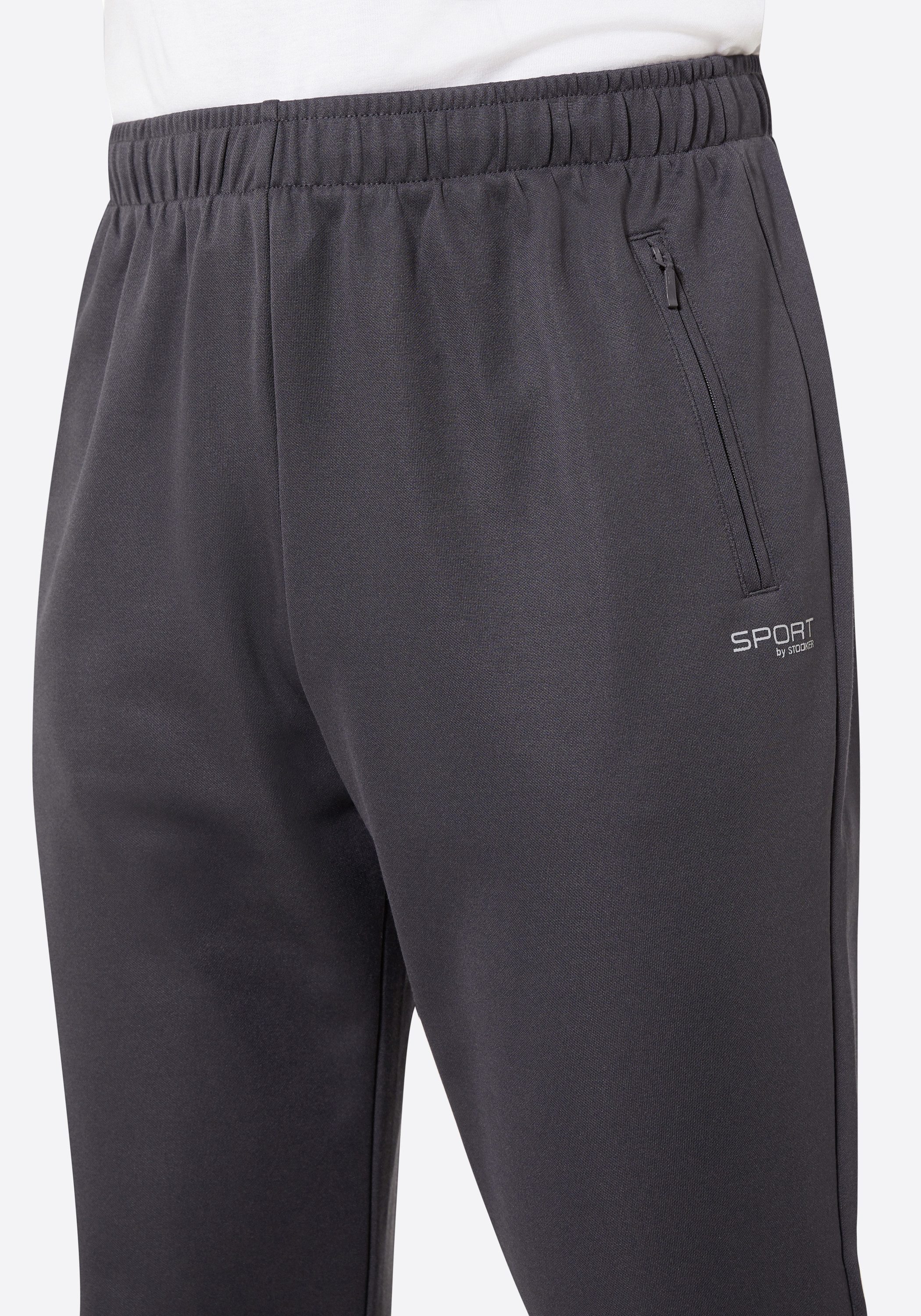 Stooker Men Sporthose Baumwolle Trainingshose Regular Fit Sport Baumwolle für Herren