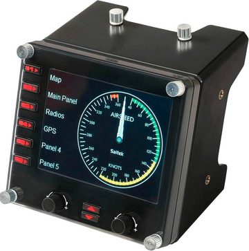 Logitech G Logitech G Saitek Pro Flight Instrumental Panel Gaming-Adapter, 1,8 cm
