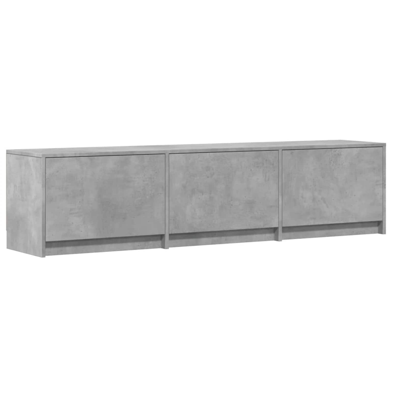 vidaXL TV-Schrank TV-Schränk Beton Holzwerkstoff (1-St)