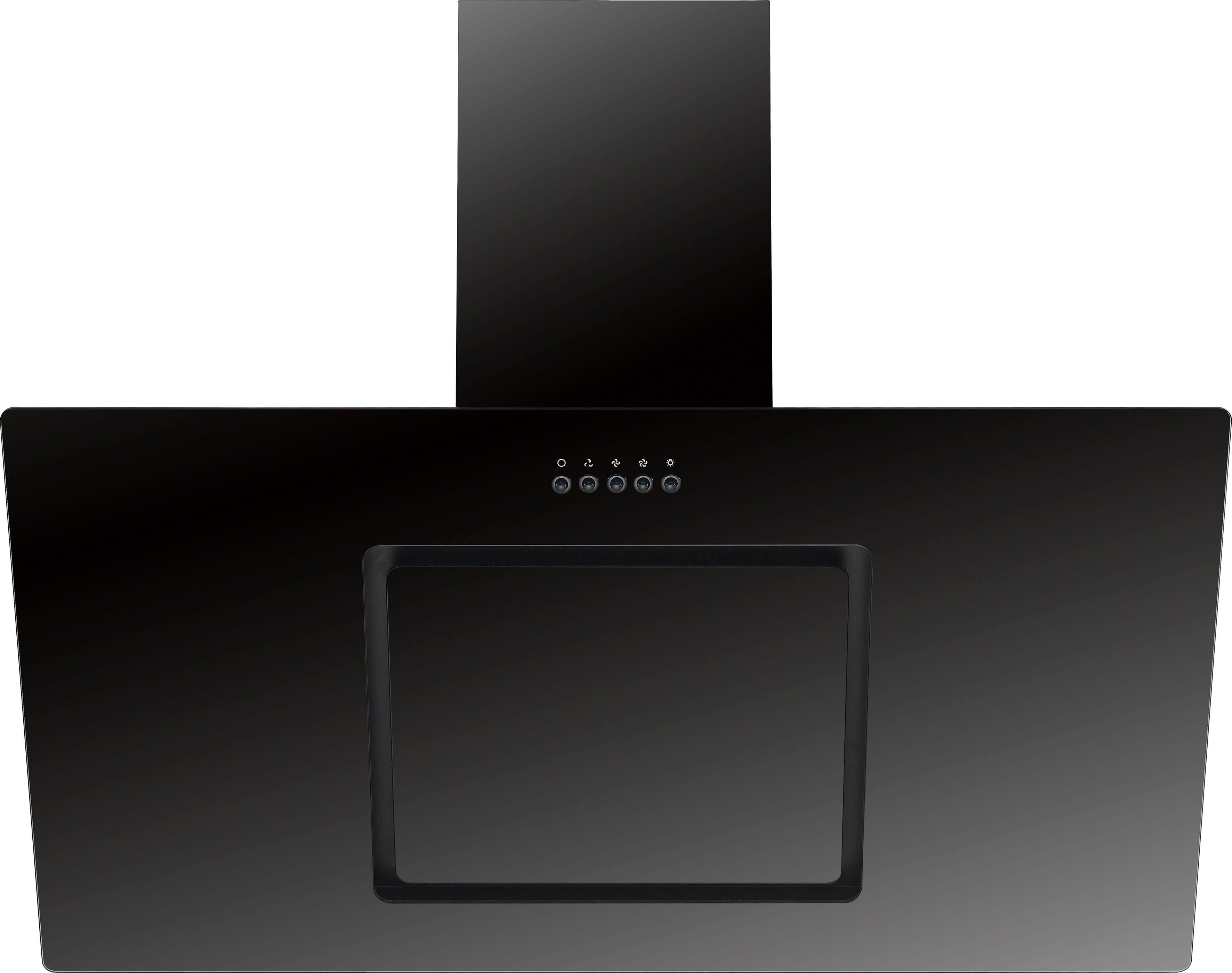 RESPEKTA Kopffreihaube CH 22010 CH 22010, 90 cm, 3 Leistungsstufenm, LED-Beleuchtung, Ab- und Umluftfähig