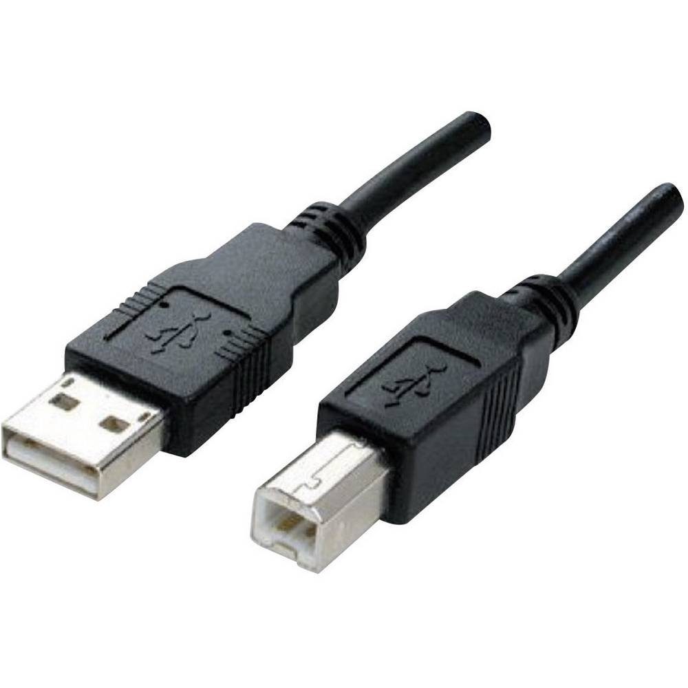 MANHATTAN USB 2 Kabel A-Stecker an B-Stecker 3 m USB-Kabel