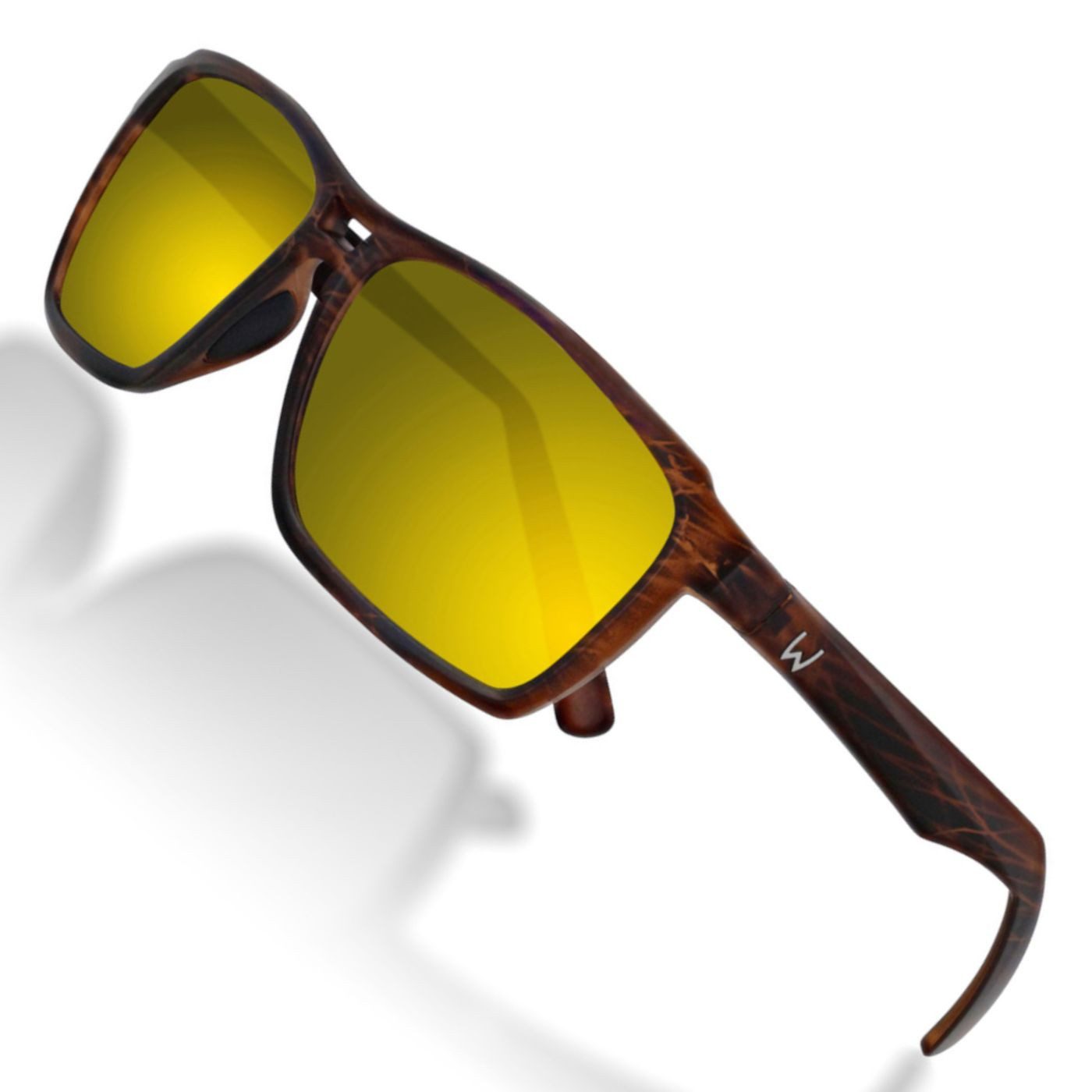 WESTIN Sonnenbrille Westin W6 Street 150 Matte Brown Stripe - Polarisationsbrille