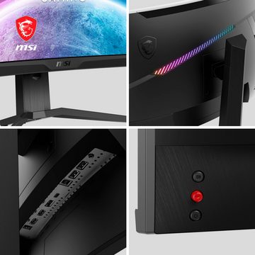 MSI MAG 275CQRXF Curved-Gaming-LED-Monitor (69 cm/27 ", 2560 x 1440 px, WQHD, 1 ms Reaktionszeit, 240 Hz)