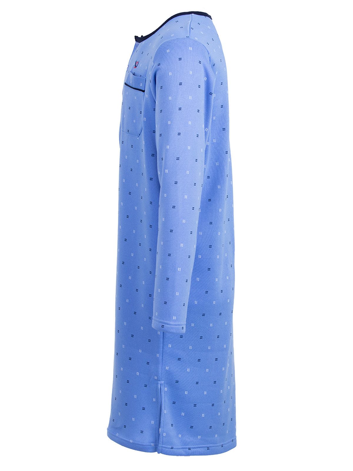 Henry Terre Nachthemd Thermo Nachthemd - Wave günstig online kaufen