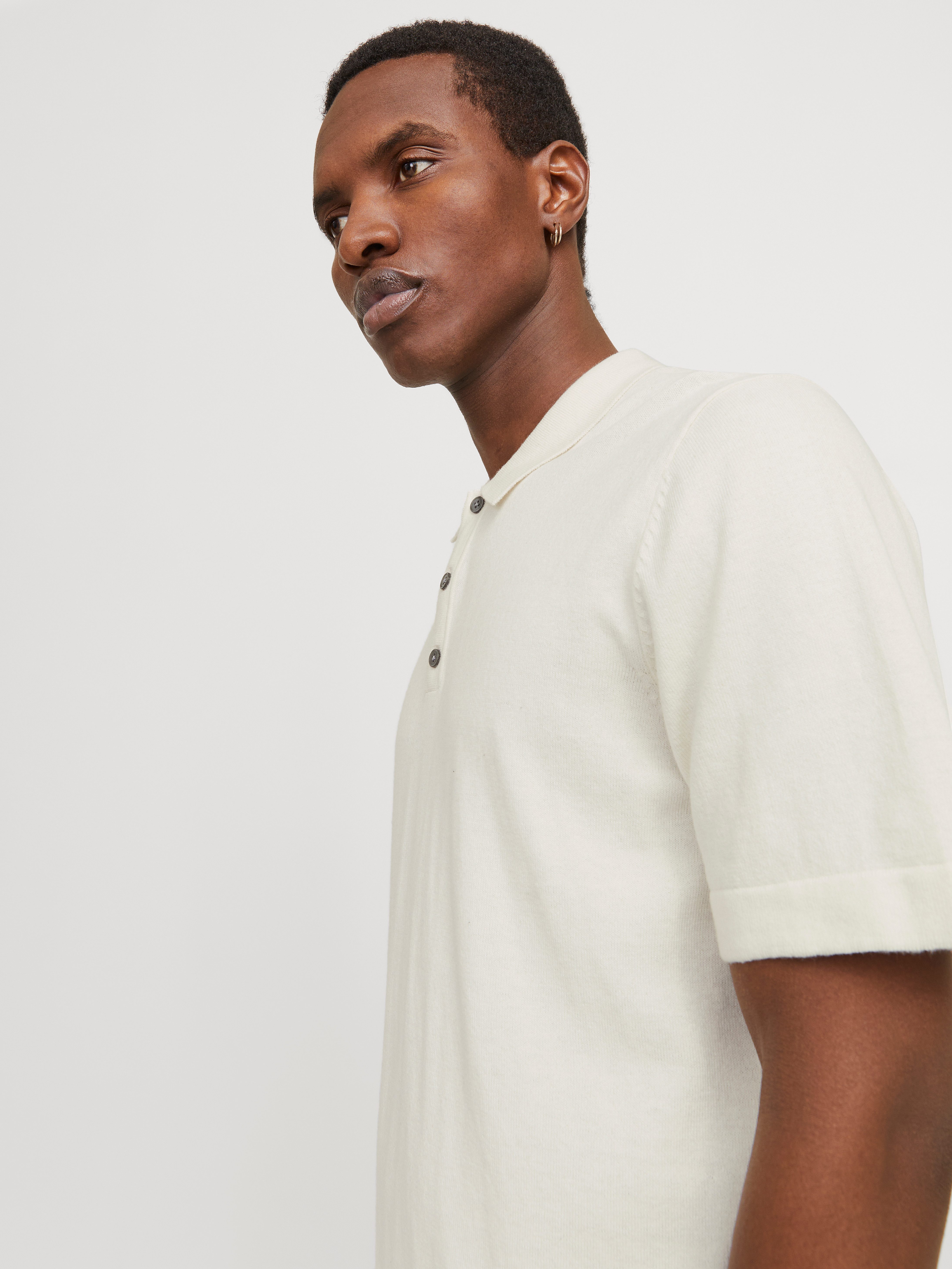 Jack & Jones Kurzarmpullover JJEEMIL KNIT günstig online kaufen