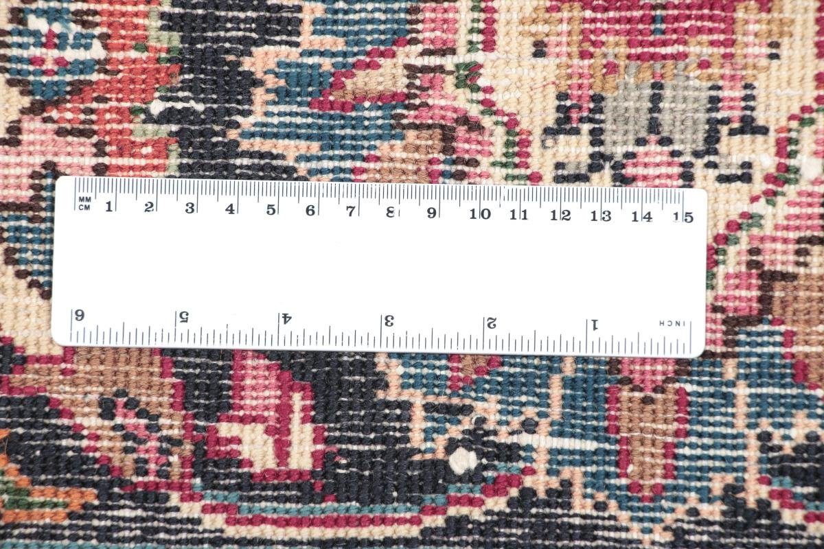 Höhe: Nain Handgeknüpfter rechteckig, / Orientteppich Orientteppich Perserteppich, mm Maschad 12 Trading, 296x396