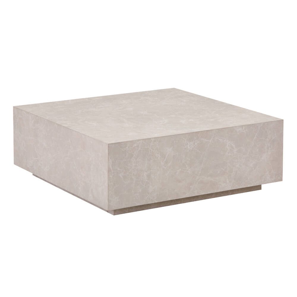 HOME DELUXE Couchtisch Marmor AMIRI XL - 95 x 35 x 95 cm günstig online kaufen