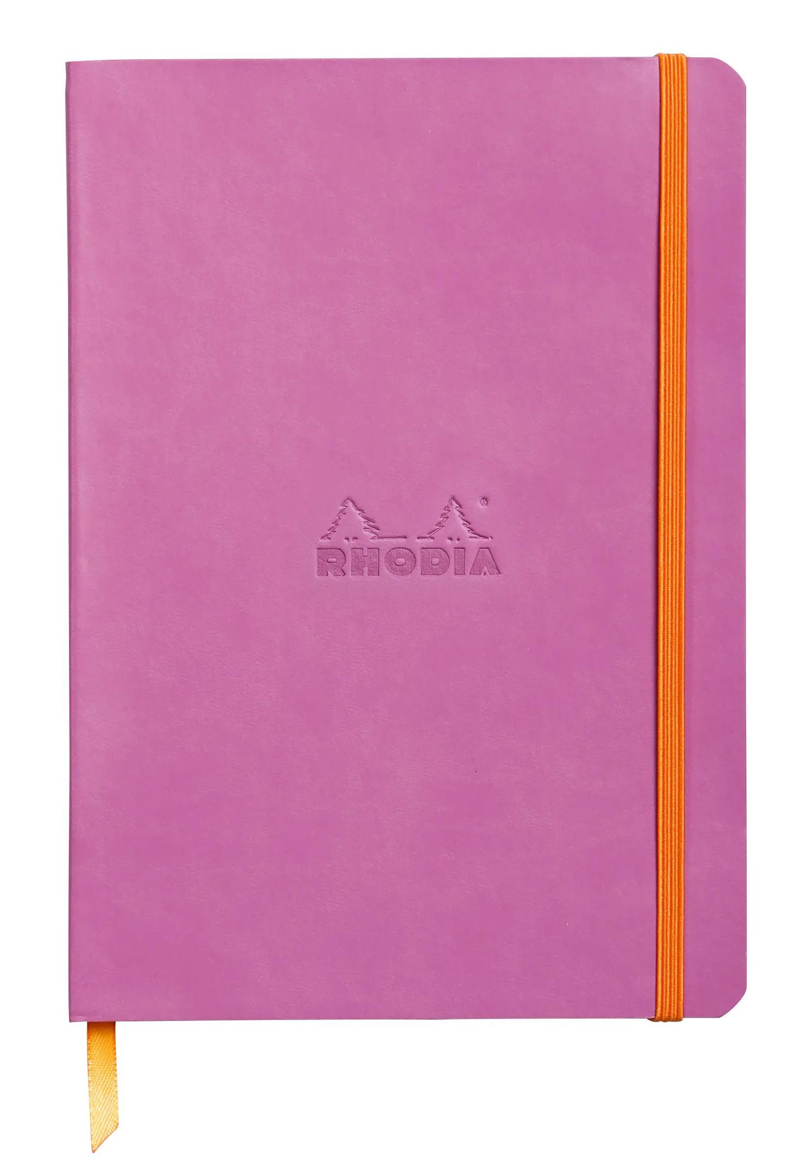 EXACOMPTA Einsteck-Fotoalbum Notizbuch A5 Softcover, 80 Bl 90g, dot/punktkariert, Flieder 117461C, Rhodia, Blöcke, Hefte und Notizbücher