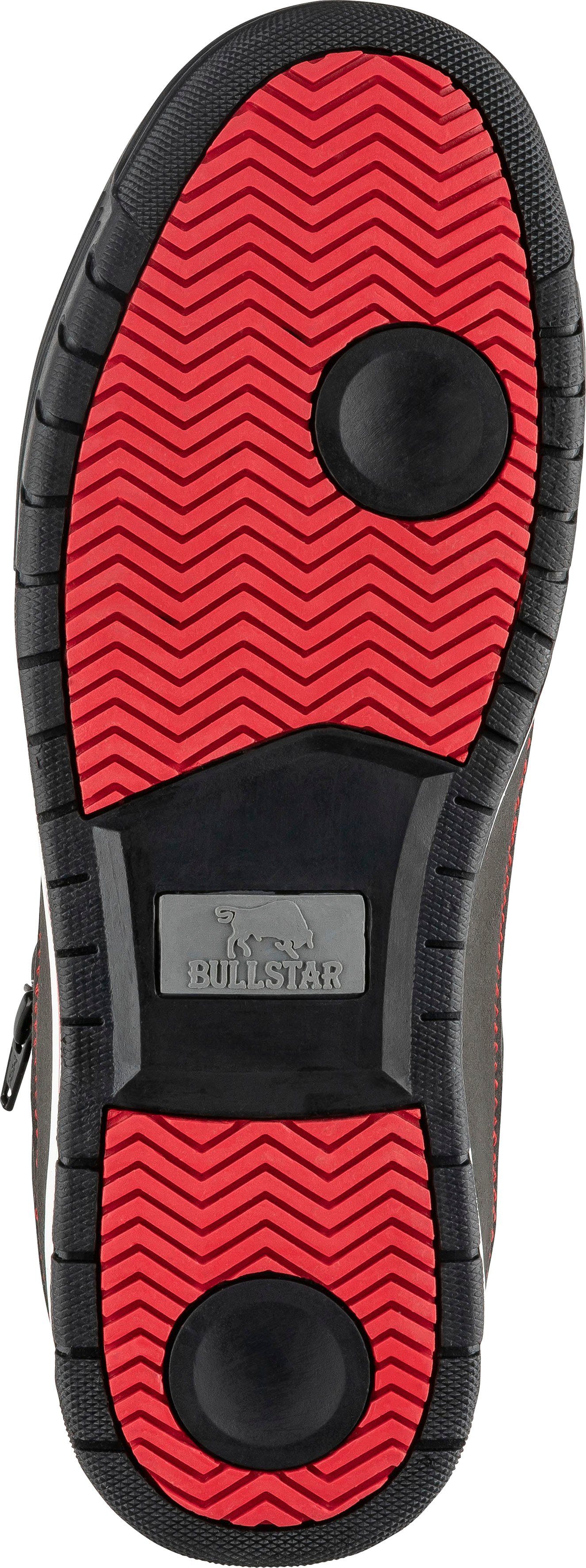Bullstar JUMPX reißfest, S1p rutschhemmend, Sicherheitsschuh atmungsaktiv, mit Stahlkappe