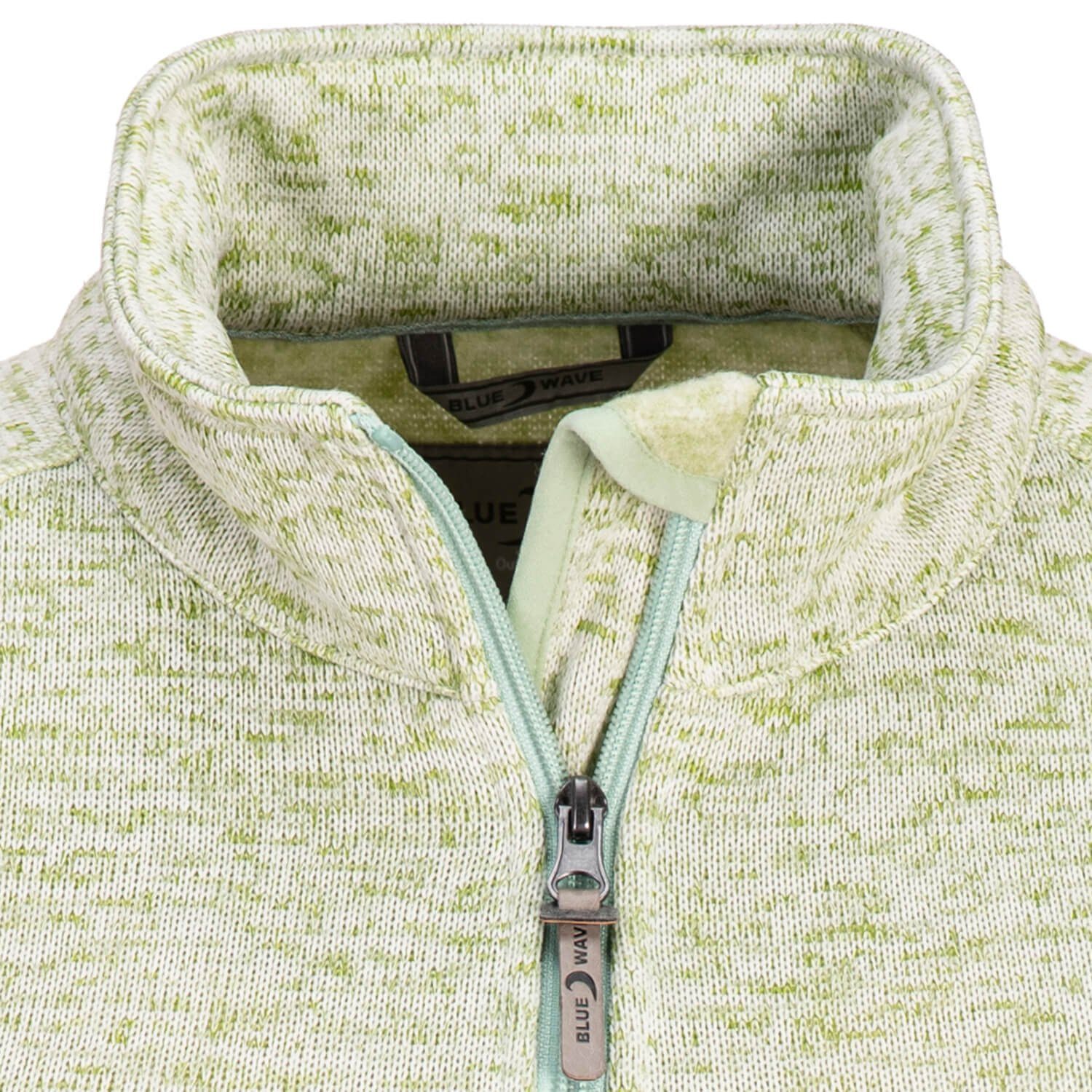 Blue Wave Strickfleecejacke Helga Damen Fleecejacke Strickjacke Helga - Sweatjacke in Strickoptik