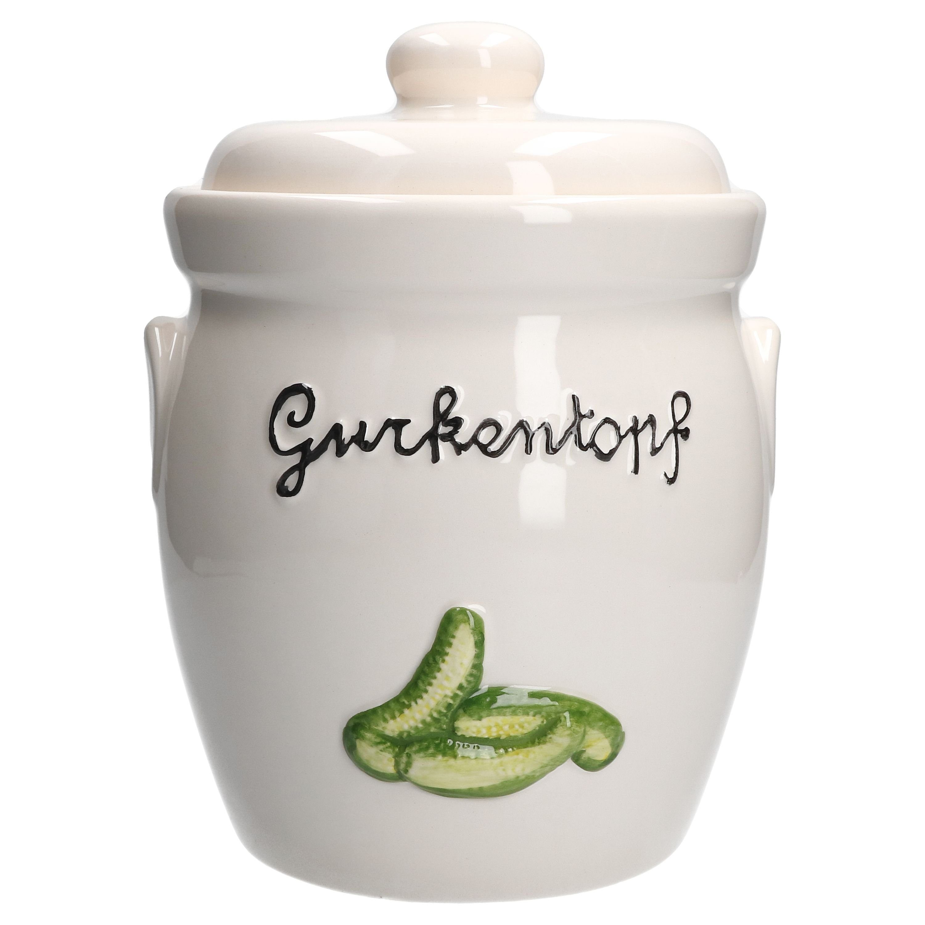 MamboCat Vorratsglas Gurkentopf Gürki 3l | Vorratsgläser