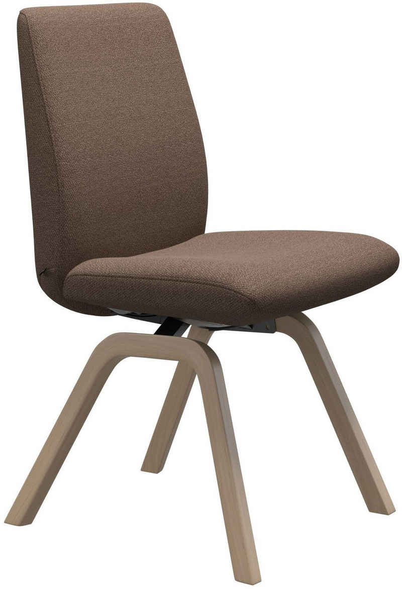 Stressless® Polsterstuhl Laurel, Low Back, Größe L, mit schräggestellten Beinen in Eiche gekalkt