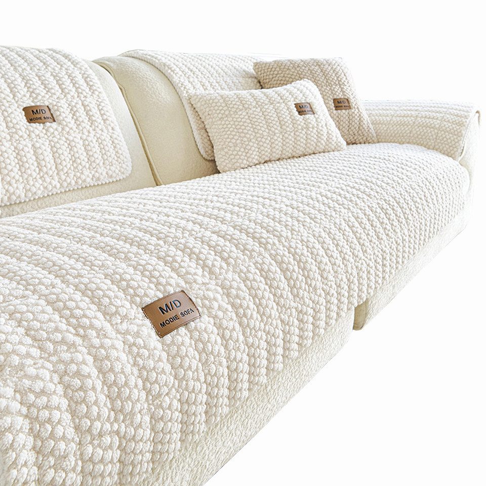 Diwzbyn Sofaschoner Neu Dicke rutschfest Sofa überzug Weich Sofabezug Sofaschutz, Universal Sofabezug Waschbare, Sofa Cover für Hunde Haustiere