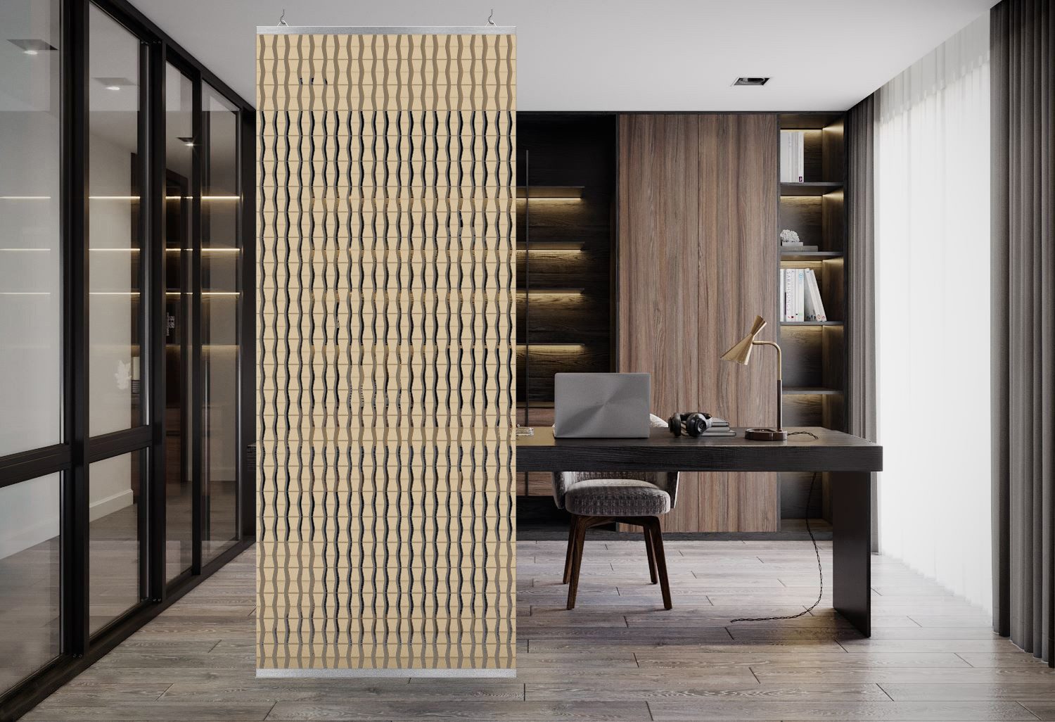 YourCasa Paravent Raumteiler hängend – Lichtdurchlässige Trennwand & Deko, günstig online kaufen