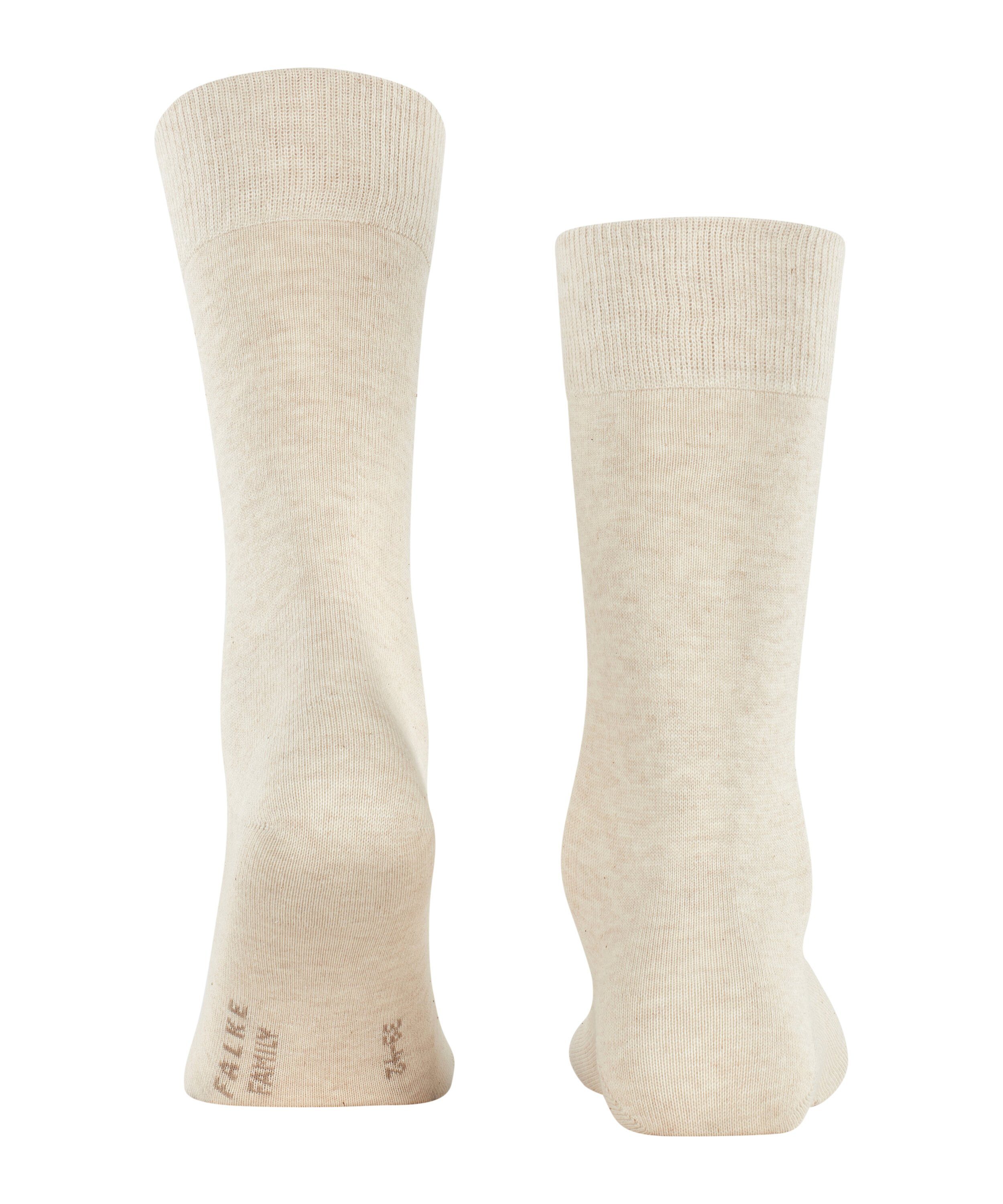 FALKE (1-Paar) Socken sand mel. Family (4650)