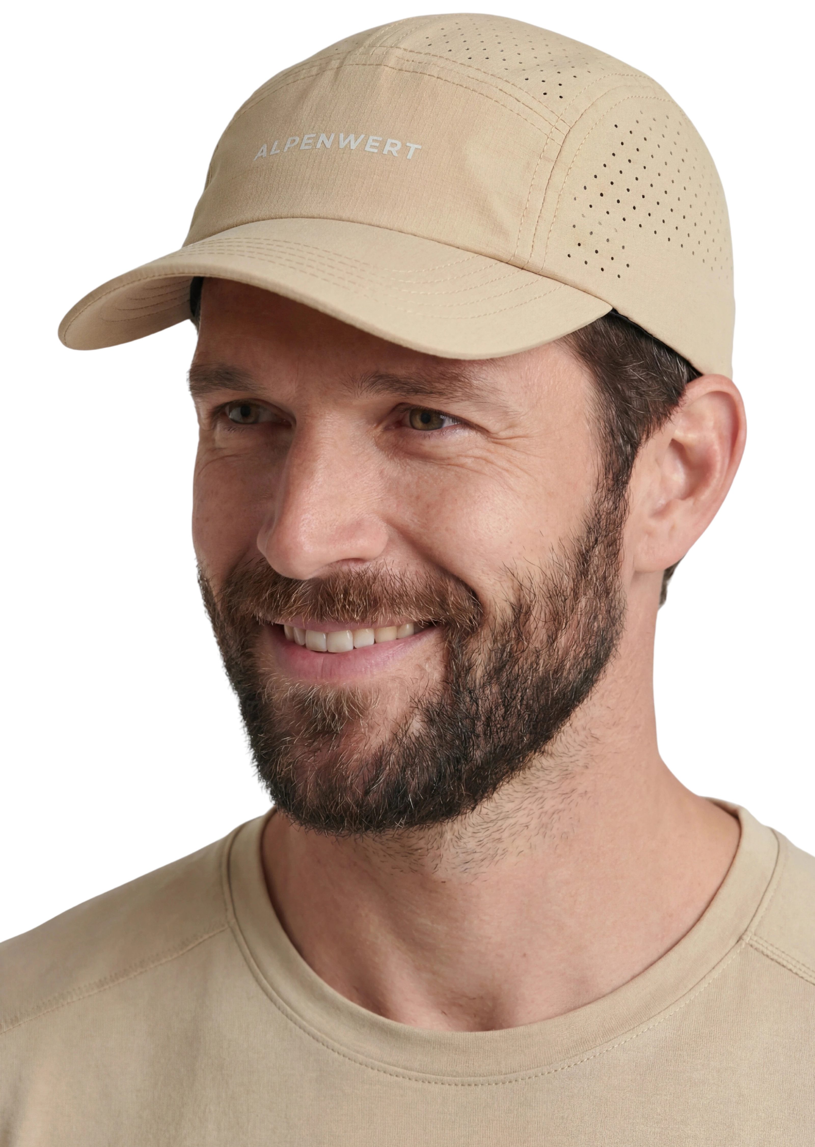 Alpenwert Baseball Cap Running Cap UV-Schutz 50+ Damen & Herren Outdoor leicht atmungsaktiv Sonnenschutz UPF 50+ – Bild 2 von 5