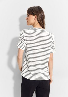Cecil T-Shirt mit Streifen Optik