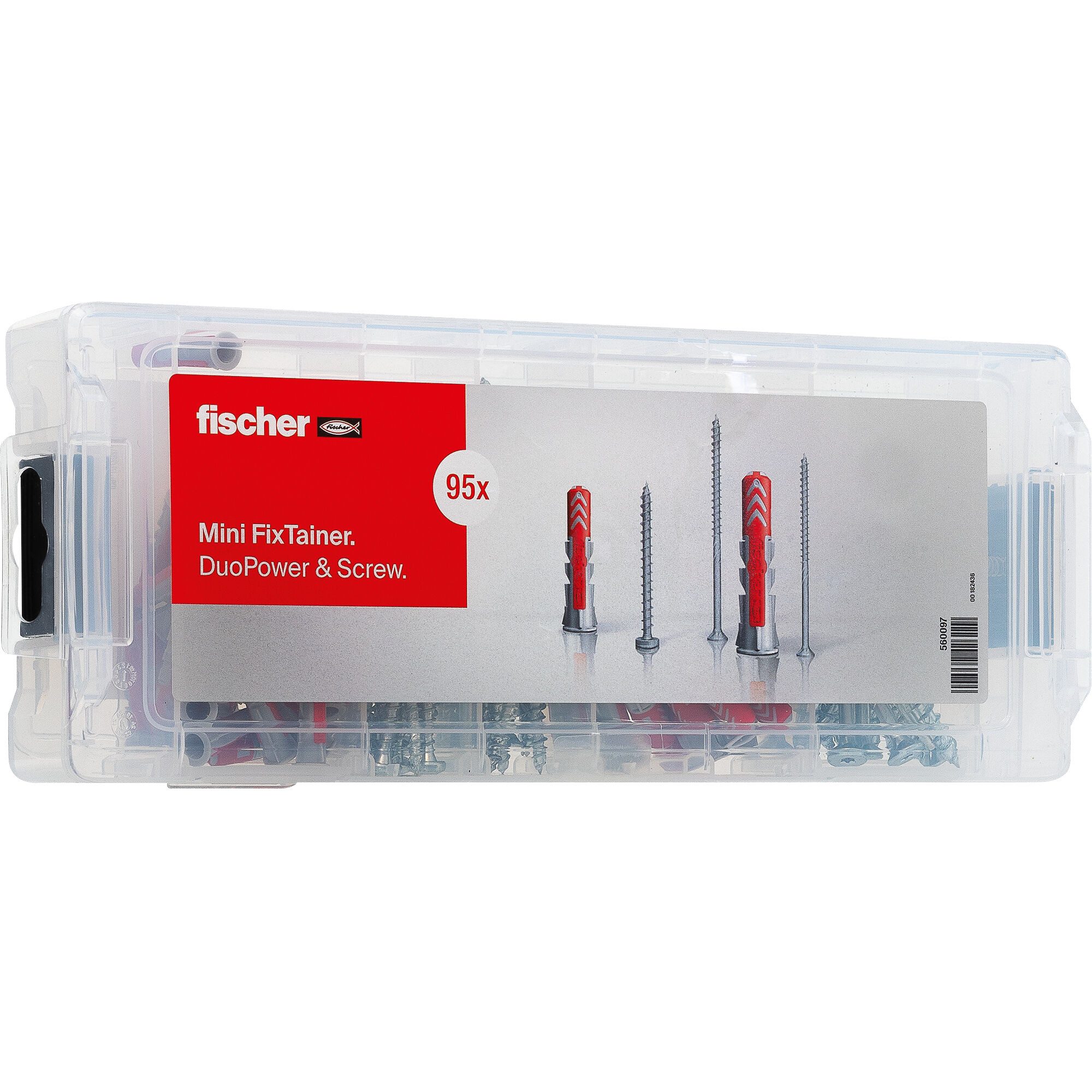 Fischer Schraube fischer Mini FixTainer DuoPower + Schrauben