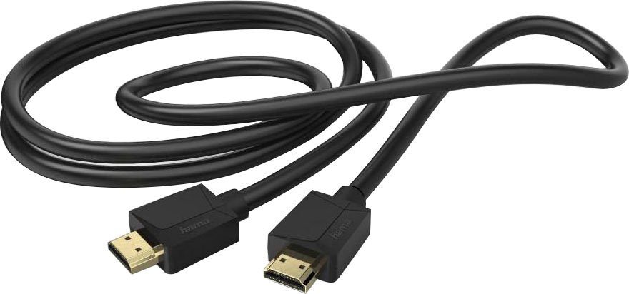 Hama Ultra High Speed HDMI™-Kabel, Stecker - Stecker, 8K, 2m, vergoldet HDMI -Kabel, HDMI, (200 cm)