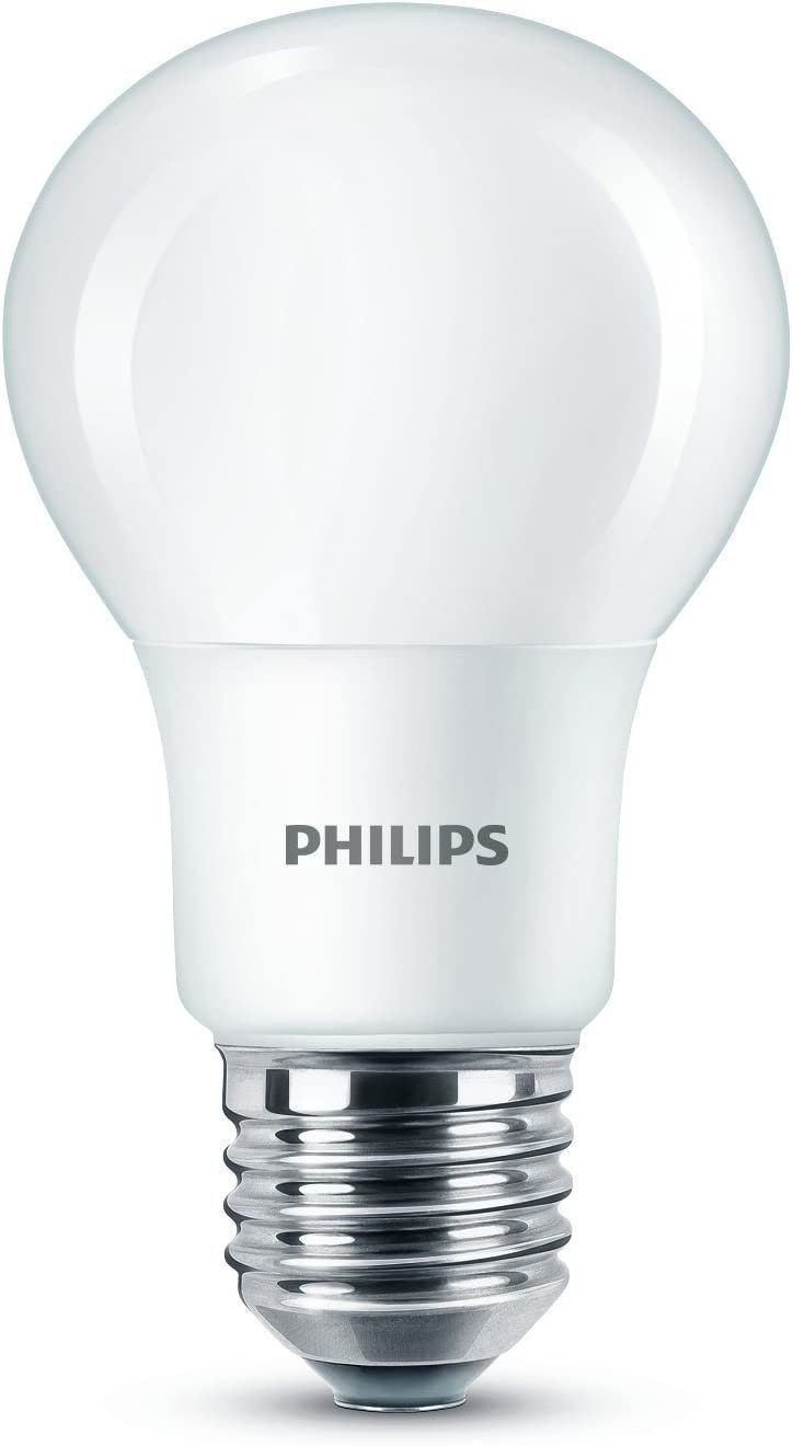 Philips LED-Leuchtmittel Philips LED E27 A60 5,5W = 40W 470lm 230V Warmweiß 2700K, E27, Warmweiß