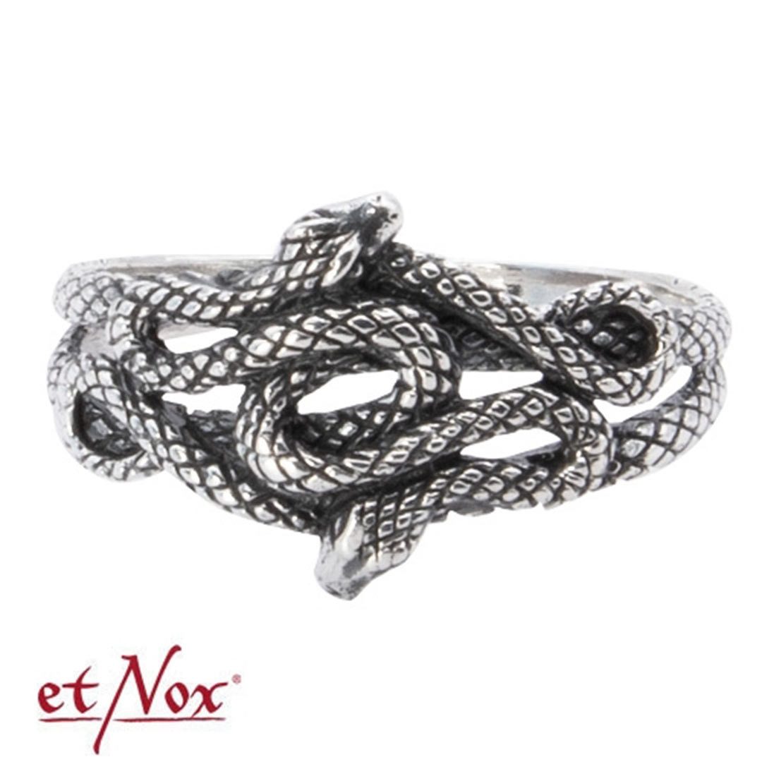 etNox Silberring Ring „Schlangen“ Silber 925