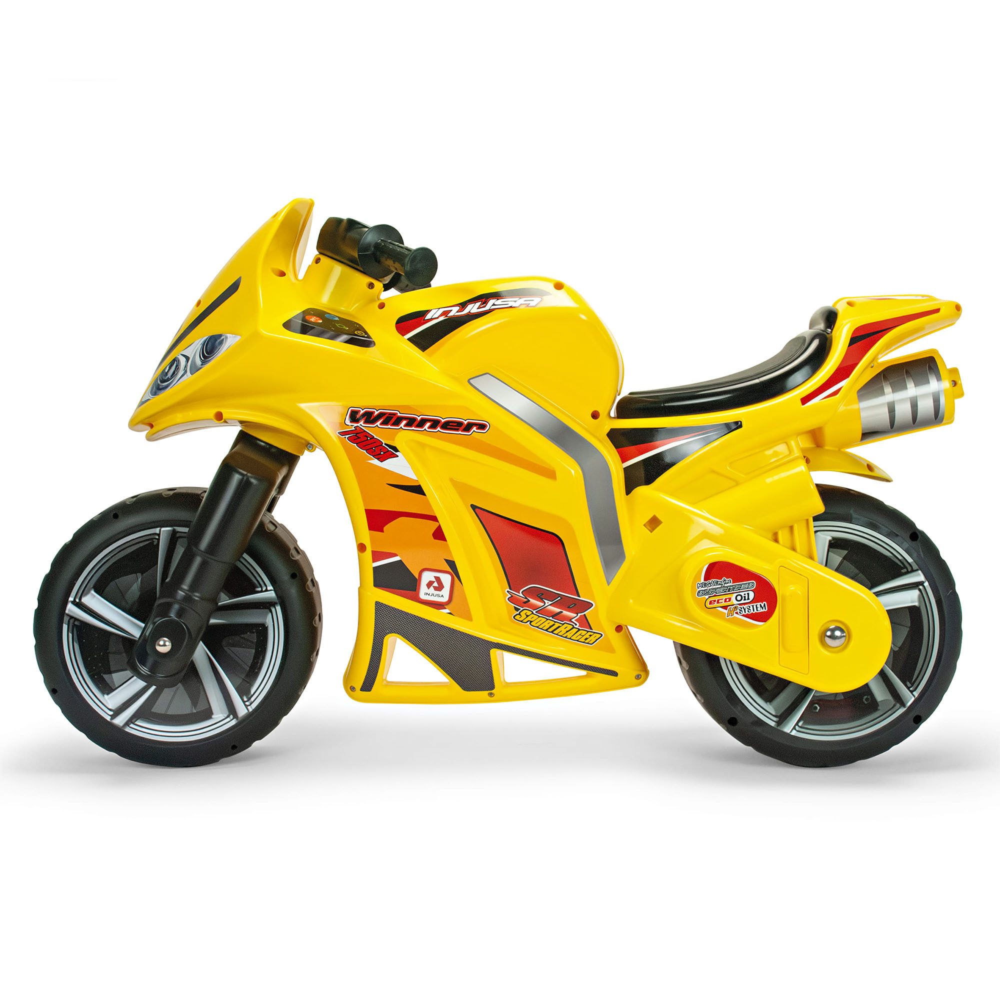 INJUSA Rutschmotorrad Winner, Laufrad Motorrad Kindermotorrad ab 3 Jahre Rutscherfahrzeug