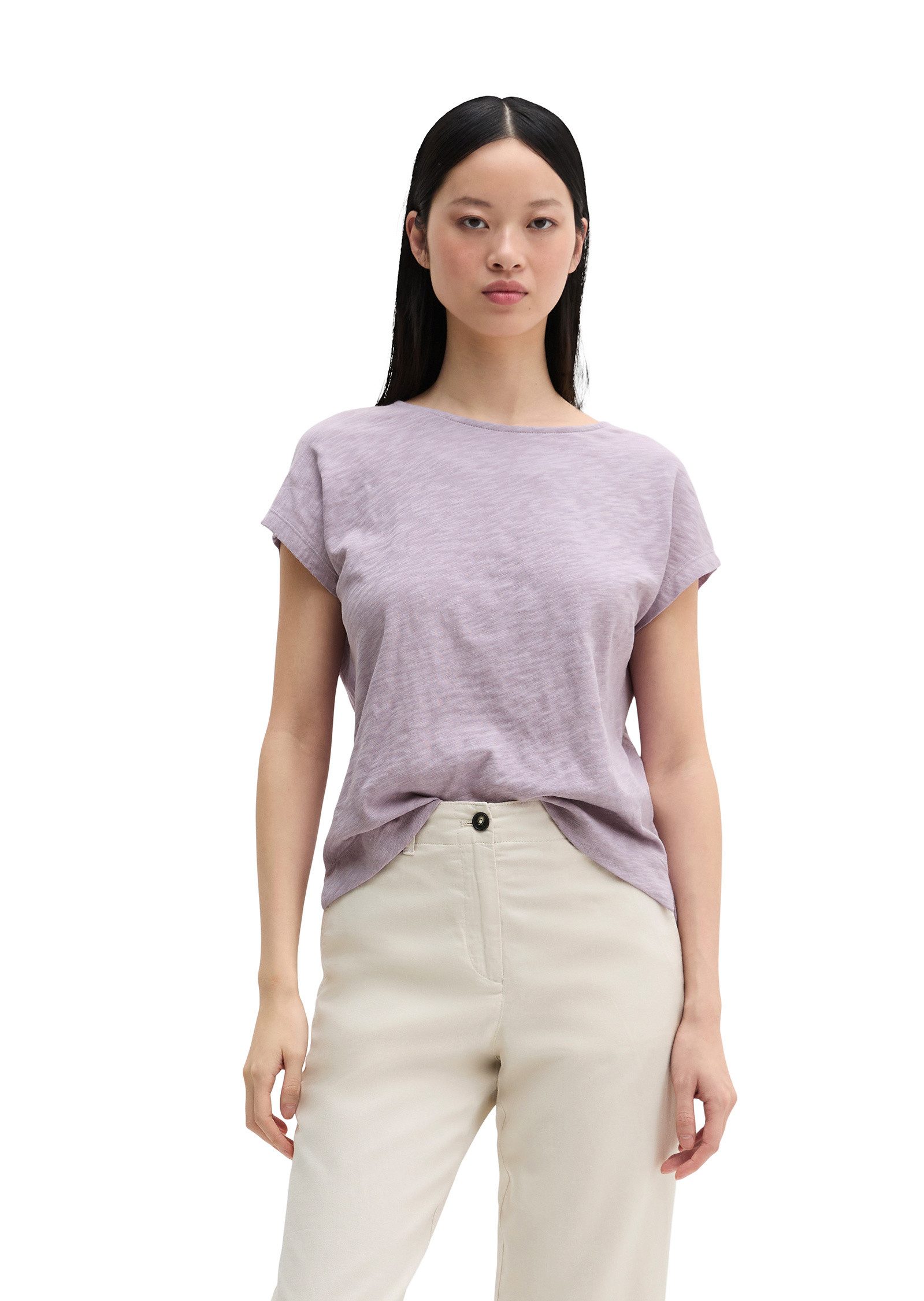 Marc O'Polo T-Shirt aus weichem Baumwoll-Slub-Jersey günstig online kaufen