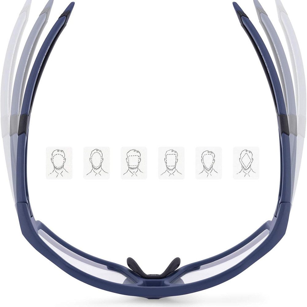 ROCKBROS Fahrradbrille Sportbrille Radbrille Sonnenbrille, (Spar-Set, 1-St., 155 mm leicht), Selbsttönend, UV400, beschlagfrei, 25 g leicht