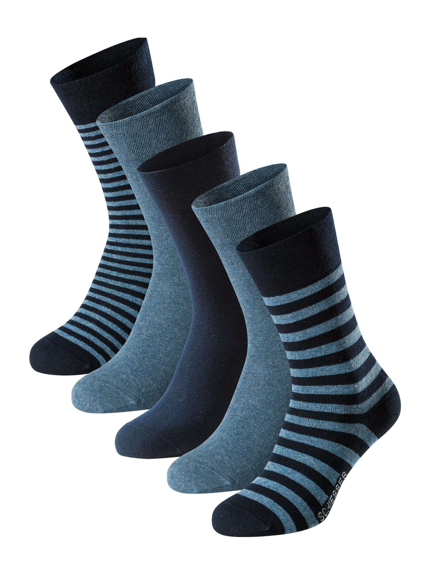 Schiesser Freizeitsocken Bluebird (5-Paar) spezielle Stay-freh-Ausrüstung günstig online kaufen