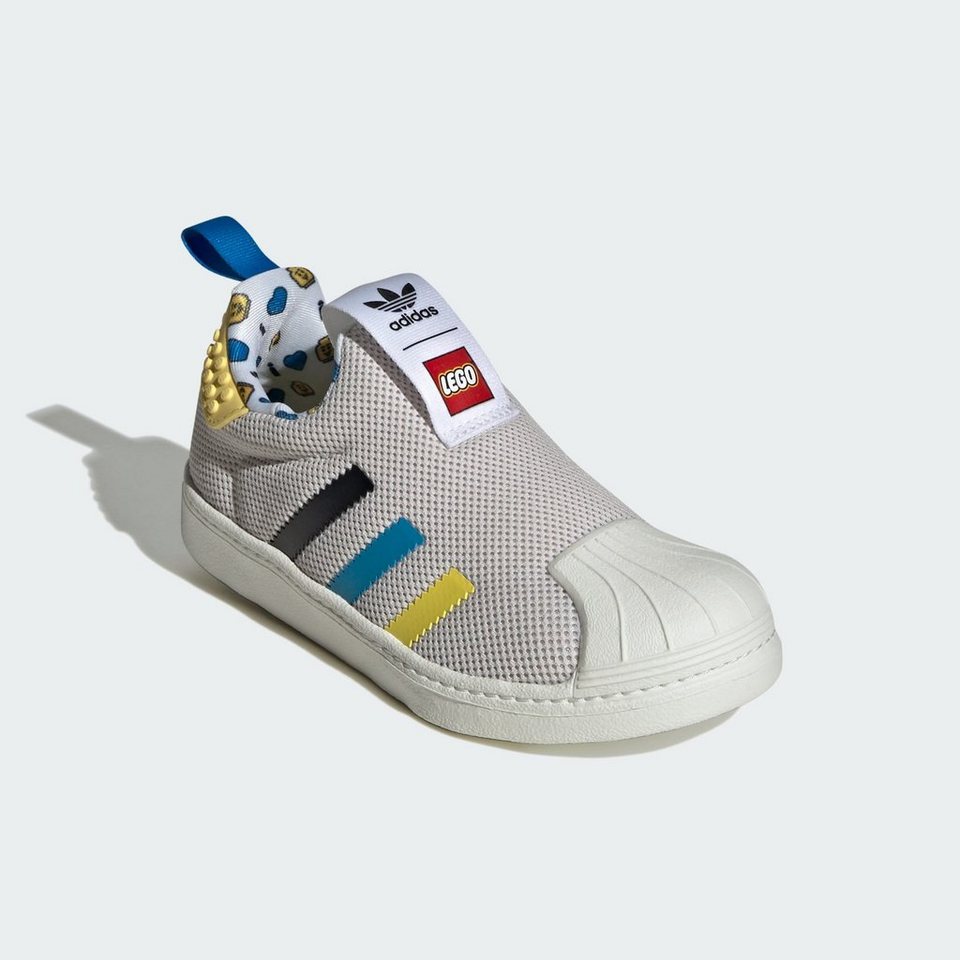 adidas Originals ADIDAS SUPERSTAR 360 X LEGO® KIDS SCHUH Sneaker,  Obermaterial aus Mesh