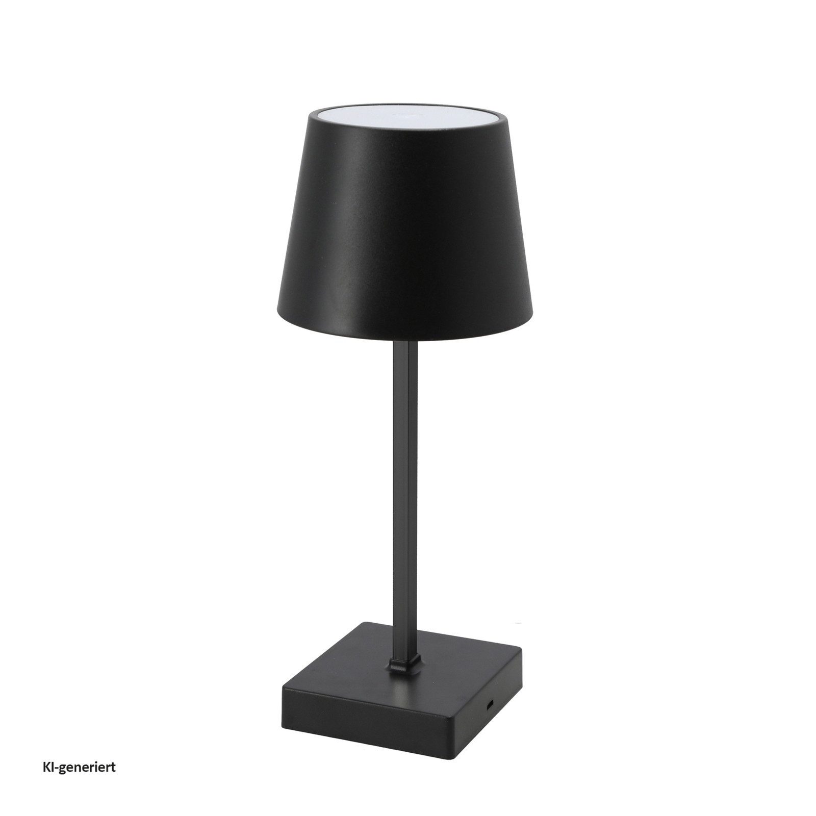 CEPEWA Tischleuchte LED Tischlampe mit Touchfunktion, Dimmfunktion, LED fest integriert, Warmweiß, Batteriebetrieben