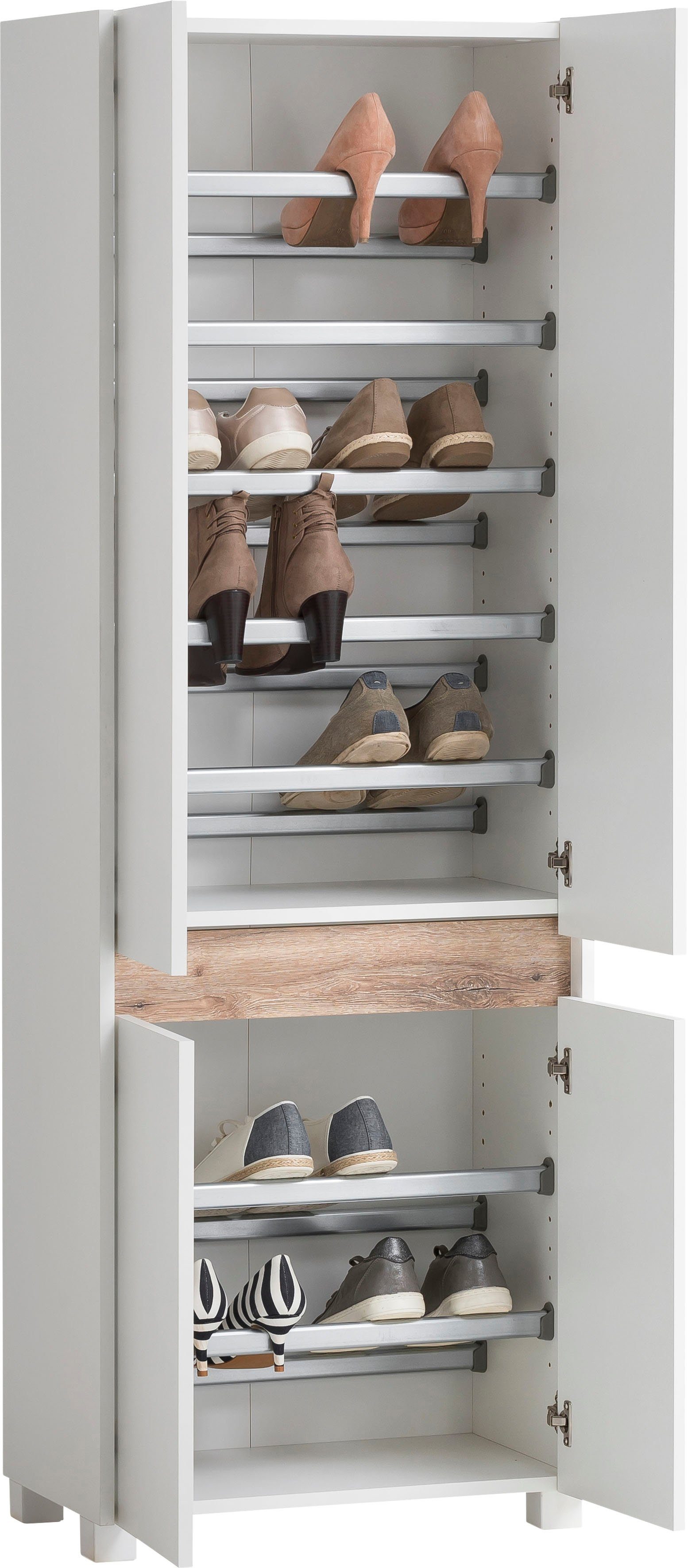 Schildmeyer Schuhschrank Cosmo, Schuhschrank, Made in Germany, B: 57 cm Solide Verarbeitung - Dieses Produkt ist in Deutschland gefertigt