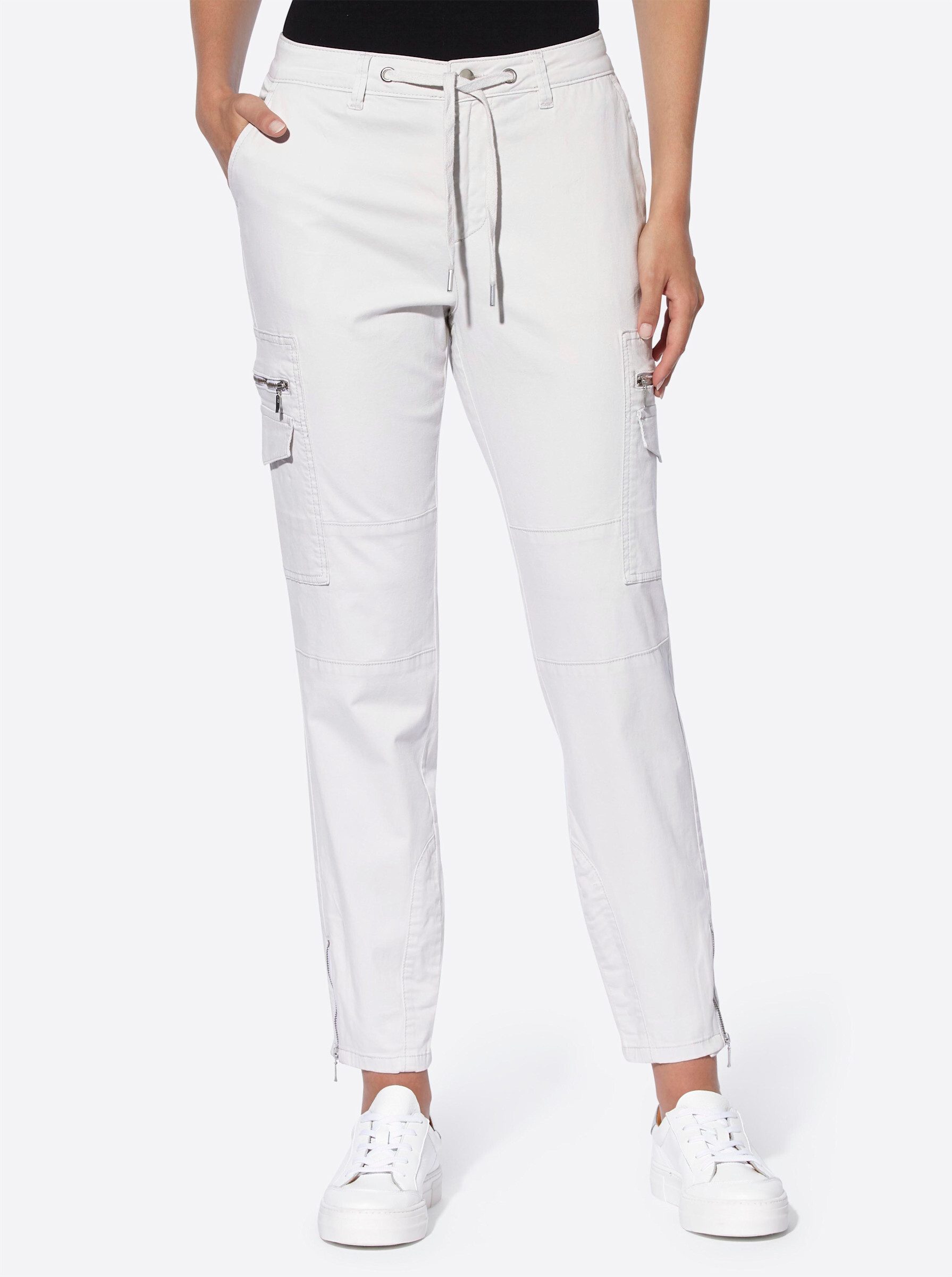 heine Jerseyhose Cargohose Innenbeinlänge ca. 71 günstig online kaufen