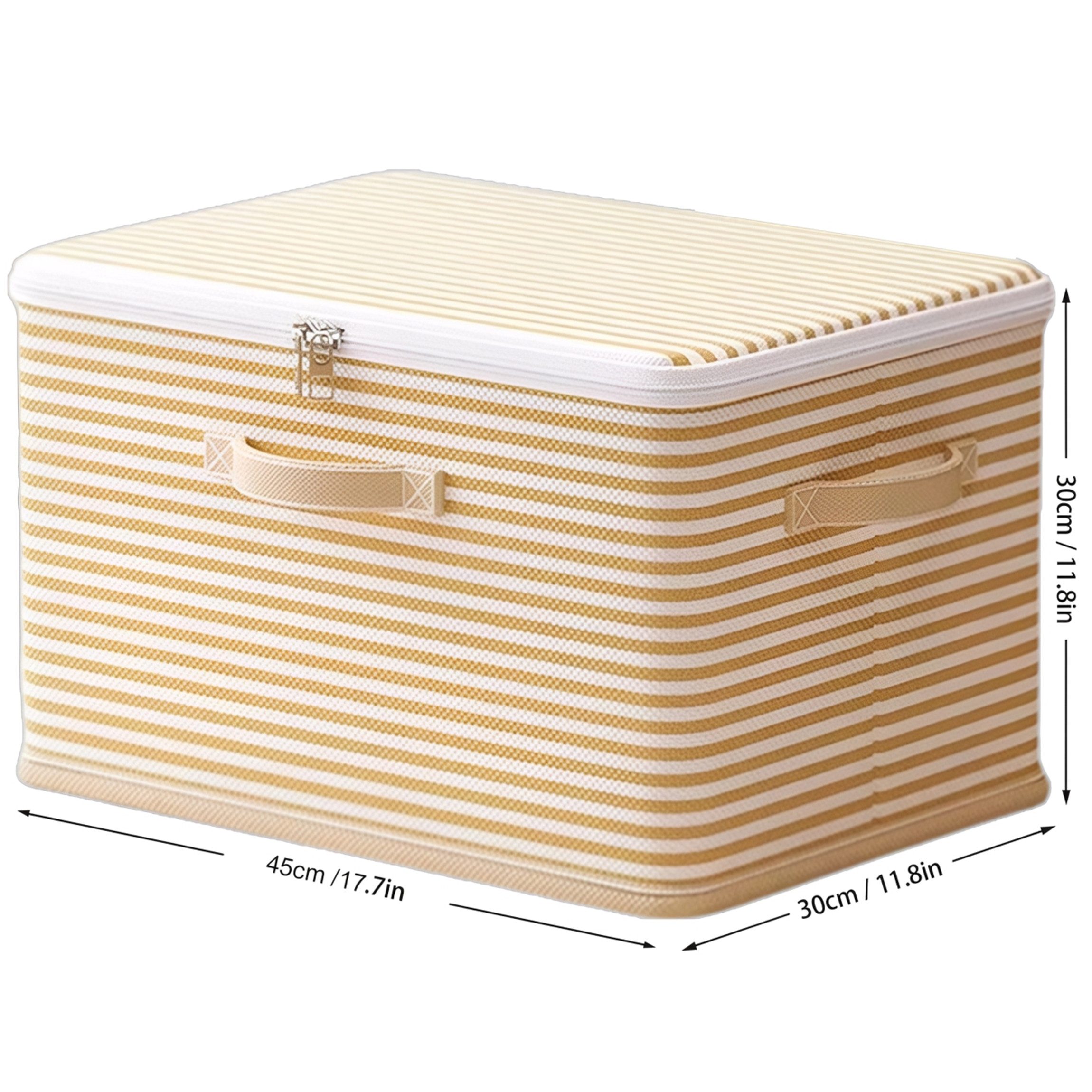 Luckice Aufbewahrungsbox Aufbewahrungsbox 45x30x30cm günstig online kaufen