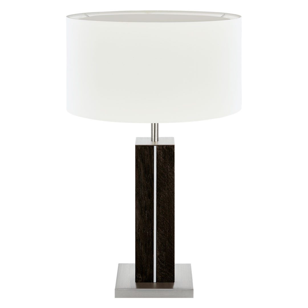 HerzBlut LED Hockerleuchte Danan Buche und Altholz, E27