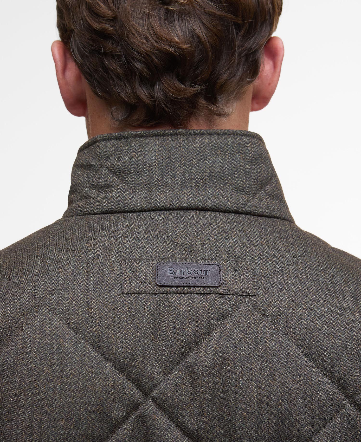 Barbour Outdoorjacke BARBOUR Steppjacke Winter Shoveler Olive