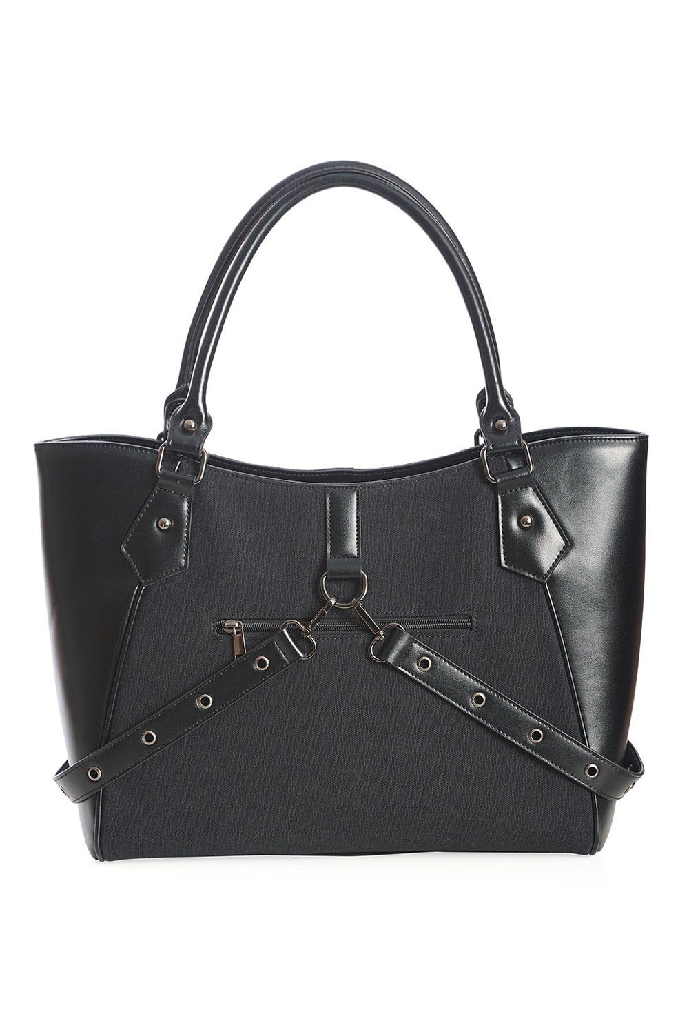 Banned Schultertasche In Oblivion We Trust, Pentakel Anhänger