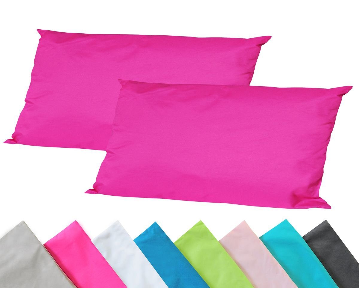 JACK Kissenbezüge JACK 2er Set Outdoor Kissenhülle Kissenbezug 40x60cm Wasserfest, (2 Stück), robust und strapazierfähig, Wasserabweisend, für Innen & Außen