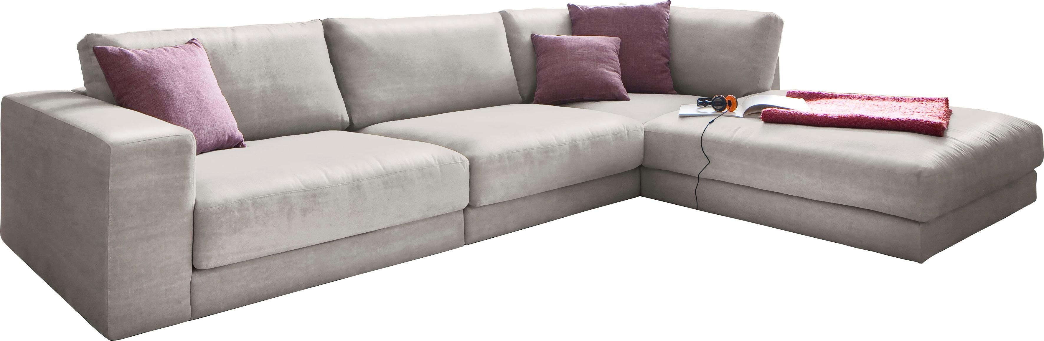3C Candy Ecksofa Enisa II L-Form, bestehend aus Modulen, daher auch individuell aufstellbarbar