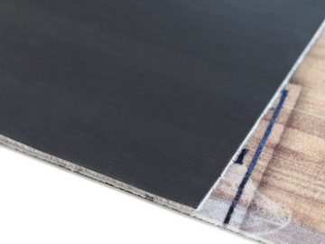 Küchenläufer ARABICA, Primaflor-Ideen in Textil, rechteckig, Höhe: 6,5 mm, Motiv Kaffee, rutschhemmend, waschbar, Küche