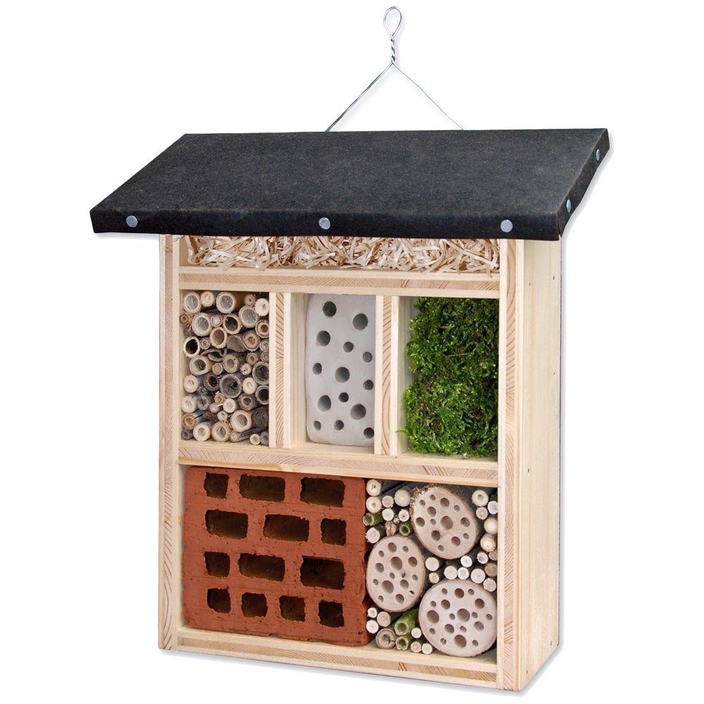 matches21 HOME & HOBBY Insektenhotel Bausatz Kinder ab 12 Holzbaukasten