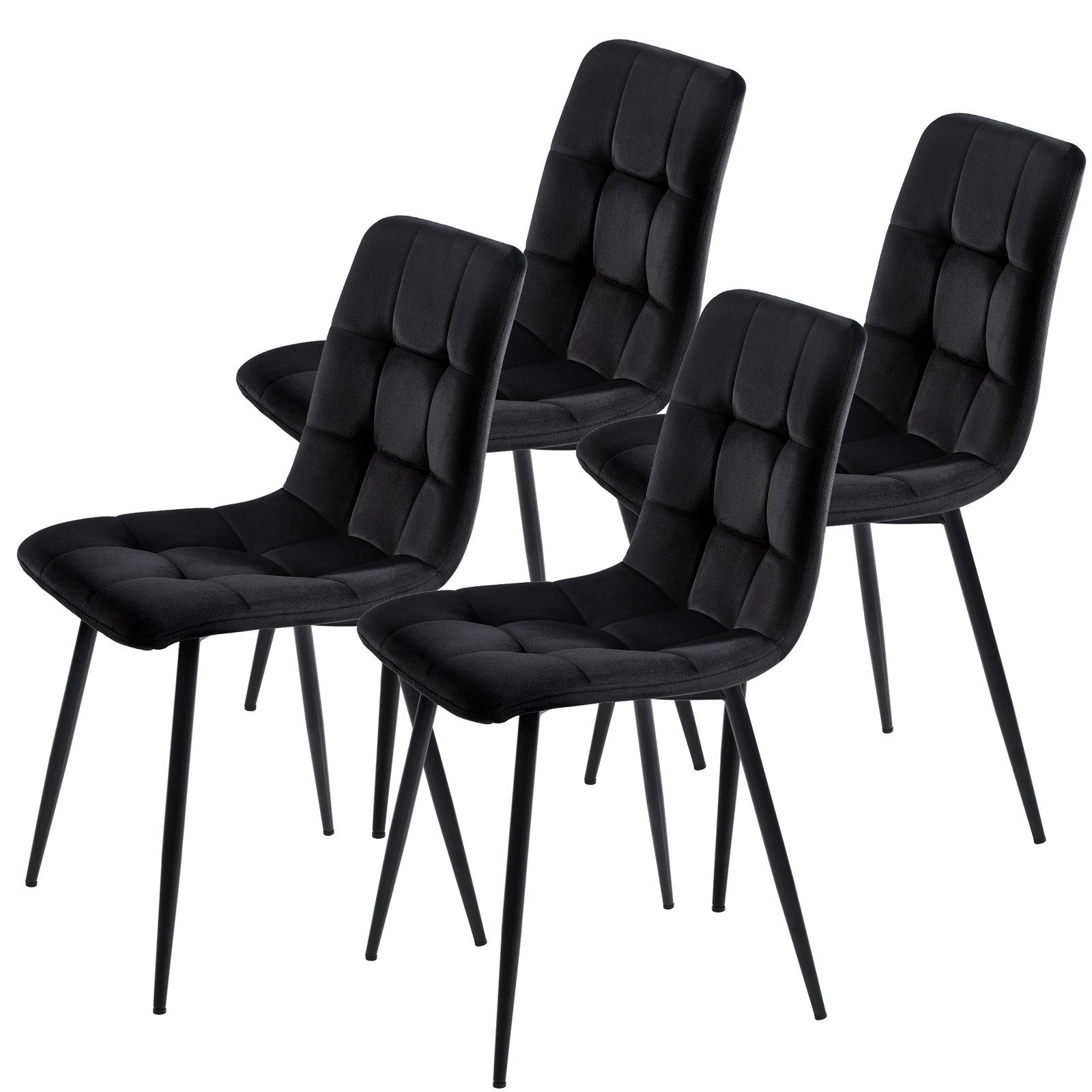 FUROKOY Esszimmerstuhl 4er Set Esszimmerstuhl Küchenstuhl günstig online kaufen