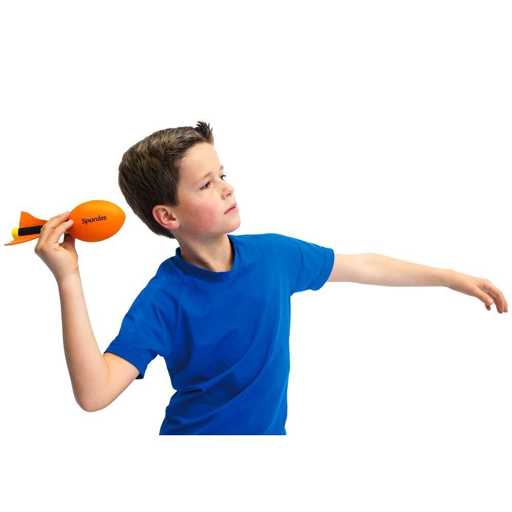 Spordas Spiel Wurfraketen-Set Mini-Torpedos, Wurfspaß für kleine Kinder