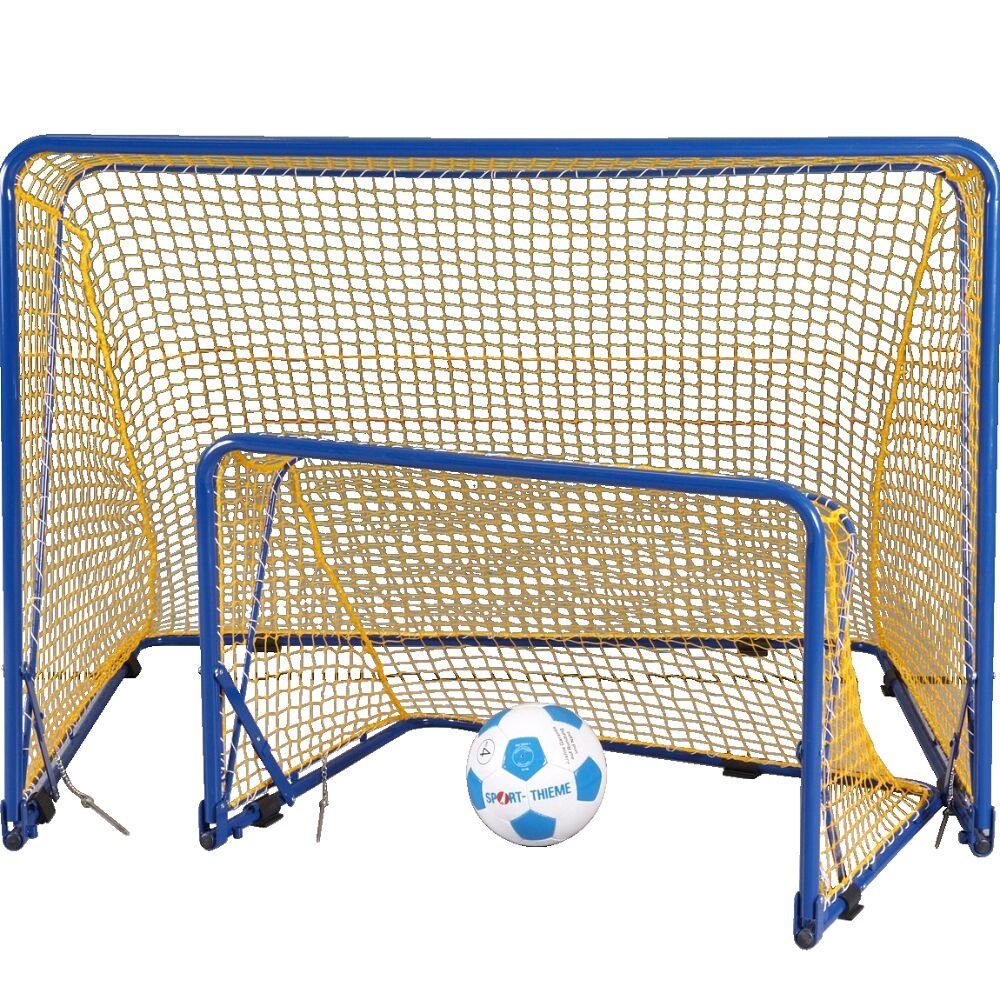 Sport-Thieme Fußballtor Mini-Fußballtor klappbar, Für draußen und drinnen geeignet 90x60x70 cm, ca. 5 kg