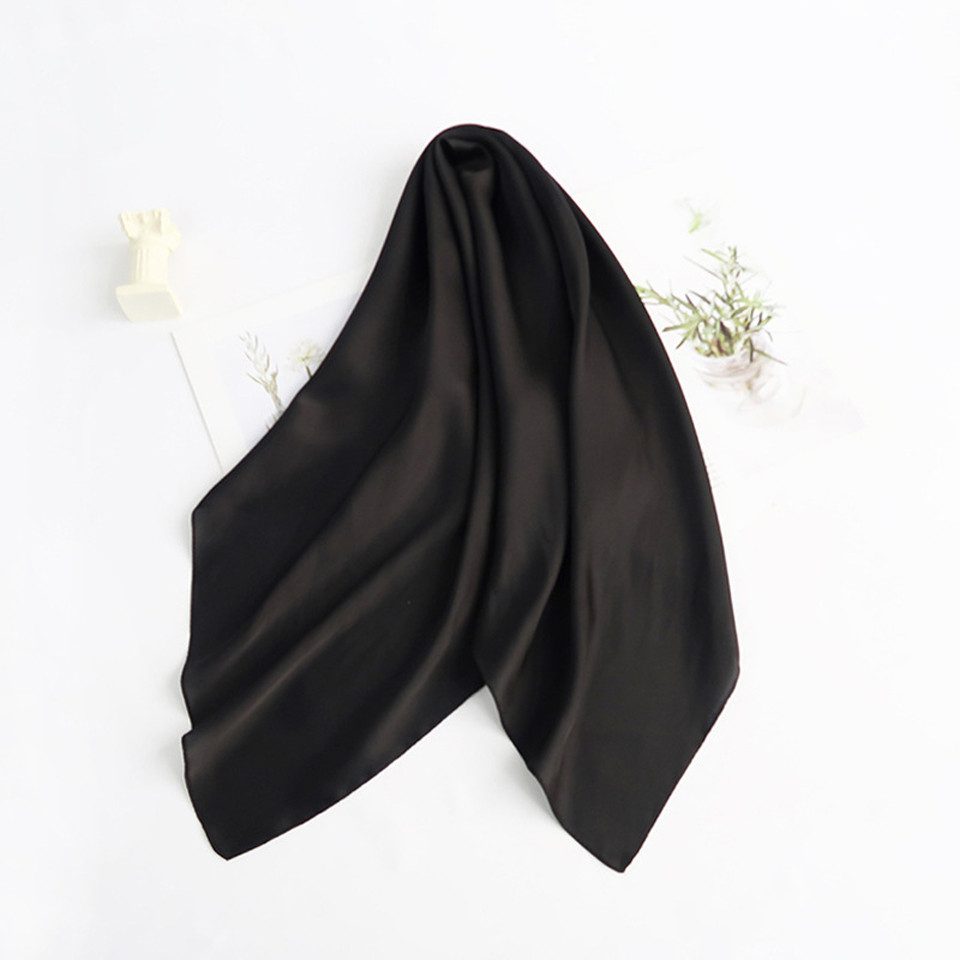 Zaewry Seidentuch Damen Seidentuch Leicht Seidenschal Bandana Halstuch Kopftuch, Elegante Schal Tuch Geschenk für Frauen
