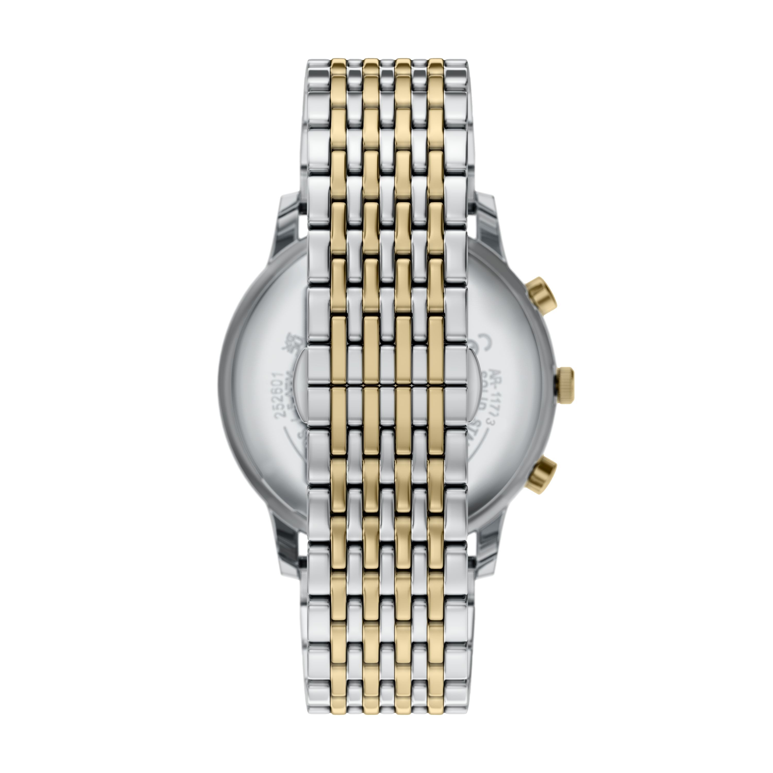 Emporio Armani Chronograph AR11773, Quarzuhr, Armbanduhr, Herrenuhr, Edelstahlarmband, analog, Tag