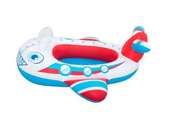 Bestway Kinder-Schlauchboot Lil' Navigator Kinder-Schlauchboot - Flugzeug (Blau-Weiß)