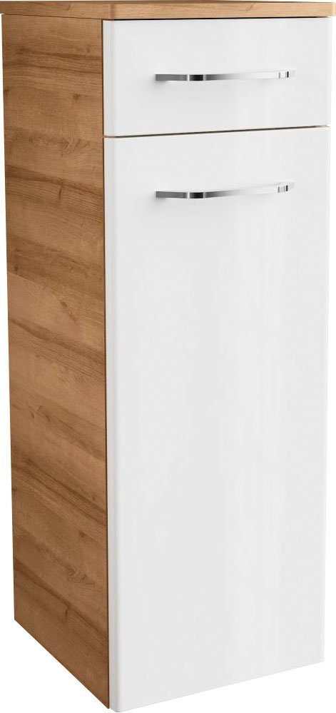 FACKELMANN Midischrank Milano Badmöbel Türanschlag frei wählbar